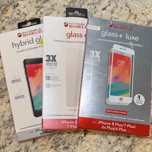 Invisible Shield Glass+ Luxe Screen Protector - Matte White